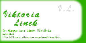 viktoria linek business card